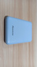 纽曼（Newmine）迷你充电宝5000毫安时超薄轻巧便携移动电源双USB输出入适用苹果安卓手机3C认证可上飞机高铁  蓝 实拍图