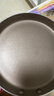 法焙客平底锅不粘锅 千层班戟可丽饼煎饼锅 圆形早餐锅蛋卷锅 18CM 实拍图