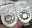 moody美瞳月抛隐形眼镜大小直径时光机系列2片装 南瓜马车 0度  实拍图