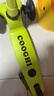 酷骑（COOGHI）儿童滑板车3-10岁可折叠可降便携酷奇儿童车高度可调节 【品牌金榜】V1 发光款 酷骑绿 实拍图