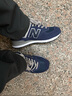 NEW BALANCE NB574官方休闲鞋男鞋女鞋网面鞋夏季复古舒适透气百搭情侣运动鞋 深蓝色 ML574EVN 38.5 (脚长24cm) 实拍图