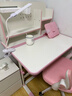 佩奇状元儿童学习桌椅套装可升降书桌6-18岁中小学生书房写字桌多功能桌子 实拍图