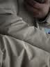 迪卡侬（DECATHLON）短款羽绒服轻薄薄外套户外运动保暖内胆排骨羽绒服TREK100 男款-冰川灰-立领 L 实拍图