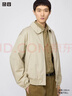 优衣库合作款男装女装PUFFTECH空气棉服休闲短茄克外套夹克479411 31 米色 M /170/92A 实拍图