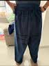 都市丽人内衣男士秋冬家居服套装加厚珊瑚绒简约开襟长袖法兰绒睡衣4H1103 实拍图