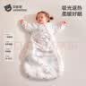 贝肽斯婴儿睡袋暖姜3.0儿童一体睡袋婴幼儿防踢被睡衣四季双层 花语XL 实拍图