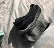 京东京造【10A抑菌袜】新疆棉四季秋冬吸汗休闲袜透气简约黑5双 实拍图