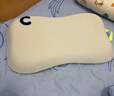 可韵（CORY）儿童枕头宝宝婴儿学生可水洗透气1-3-6-12岁硅胶枕头护脊 婴童黄 实拍图