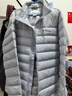 Columbia蒋奇明同款哥伦比亚男女银点700蓬鸭绒三合一防水冲锋衣XE5418 031 卷云灰 XL(185/104A) 实拍图