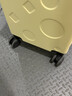 YKLP 可爱20寸行李箱大容量可登机箱儿童小型14寸旅行箱密码拉杆箱 奶酪黄-儿童饼干登机箱【当日发货 顺丰包邮】 14英寸 两节拉杆-X型固定带 实拍图