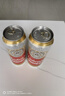百威（Budweiser）淡色拉格啤酒 500ml*18听整箱装 经典纯生新年送礼 实拍图