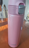 虎牌（TIGER）保温保冷杯男女不锈钢水杯子MMJ-A48C-PB 蜜桃粉480ml 实拍图