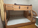 可颜上下铺床儿童床男孩女孩卡通高低床子母床双层床小户型实木上下床 柜梯款 上床宽130  下床宽150 实拍图