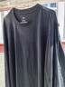 京东京造长袖t恤男5A抑菌新疆棉圆领衣服男装打底衫 黑色 S 实拍图