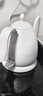 maxwin 家用电热水壶长嘴烧水壶泡茶专用手冲咖啡壶开水壶小型茶艺壶防烫全自动断电茶具功夫茶酒店 0.6L 月光白 实拍图