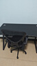 甄严选电脑桌台式电竞桌椅套装组合桌子办公家用桌学习桌书房书桌写字桌 【电竞桌椅套装】黑碳纤维面120*60CM 实拍图