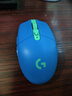 罗技（G）G304 LIGHTSPEED无线鼠标 游戏鼠标 轻质便携 鼠标宏 绝地求生FPS英雄联盟吃鸡 生日礼物 蓝色 实拍图