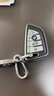 迪加伦全包皮纹 宝马5系钥匙包新3系X3X1X5X6X7系刀锋钥匙套扣壳真皮绳 实拍图