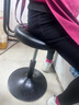全品屋吧台椅高脚凳子现代简约酒吧椅家用升降椅子商用收银前台转椅吧凳 黑色【烤漆底盘38.5CM】 矮款【升降范围39-54CM】 实拍图