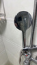 九牧（JOMOO）花洒喷头全套家用增压洗澡淋浴莲蓬头热水器手持淋雨花洒软管套装 增压喷头S182013+软管（1.5米） 实拍图