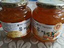 蜂蜜柚子茶1kg*2罐 韩国进口果酱 冲调饮品节日礼品 类目TOP 0脂 实拍图