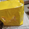 乐三好 搬家打包袋搬家袋行李袋收纳袋衣服袋储物袋防水袋搬家打包神器黄色110升 实拍图