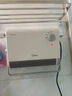 美的（Midea）【浴室新贵】暖风机浴室/台壁两用取暖器/石墨烯极速升温/节能小太阳抗菌过滤低噪音可移动HFS20XQ 实拍图