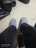 品赫（PIN HE）棉拖男鞋秋冬季家居棉拖鞋女情侣保暖厚底防滑室内地板女拖 兔毛灰色 40-41 适合39-40的脚 实拍图