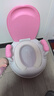 小哈伦儿童马桶婴儿坐便器婴幼儿尿盆小孩宝宝小便器升级3D软垫樱花粉 实拍图