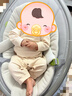 babycare婴儿电动摇椅0-1岁宝宝安抚摇篮椅哄娃睡觉神器新生儿礼物 轻奢款 实拍图