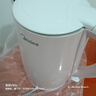 美的（Midea）电热水壶电水壶烧水壶双层防烫 0涂层 食品级304不锈钢1500W快速沸腾1.7L大容量 HJ1705 实拍图