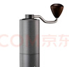 Zigo手摇磨豆机家用便携式CNC6芯咖啡豆研磨机 灰色 实拍图