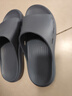 京东京造【3.5cm踩屎感】eva厚底拖鞋男士防臭休闲凉拖鞋 碳灰 44-45 实拍图