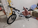 永久（FOREVER）自行车男女铝合金双碟刹山地车青少年成人越野竞技避震单车 24速26寸钢架-珍珠白 实拍图