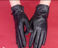 稻草人2025新款皮手套女冬季触屏加绒加厚骑车防风保暖防寒高档真皮手套 绵羊皮321升级款加绒触屏女【建议拍大一码】 L【官方正品礼盒装】 实拍图