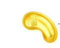 周大福金豆子 福字 工艺金小福豆 IF1689 实拍图