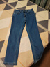 京东京造【已售30w件】牛仔裤男士休闲裤子男秋季直筒 中蓝 32 实拍图