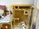 腆宠 猫笼别墅 猫柜子猫别墅实木猫笼子超大号家用豪华猫窝猫舍猫屋 实拍图