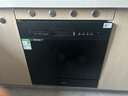 美的（Midea）洗碗机小型全嵌入式E7 Pro台面式家用全自动10套大容量小尺寸可洗锅台上灶下两用单独消毒热风烘干 台嵌两用 灶下可装 热风烘干丨可洗锅 实拍图