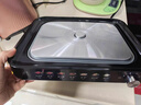 美的（Midea）火锅专用锅超速沸电火锅鸳鸯锅分体式多功能锅电煮锅0氟钛陶8L电热锅多用途锅HGS3528S1 实拍图