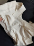 ubras虞书欣同款无尺码内衣女无痕隐形3A抗菌无钢圈文胸罩白色常规版 实拍图