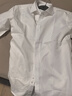 凡客诚品（VANCL）纯色商务正装男士免烫棉质休闲上衣白衬衣 长-白色 39 实拍图