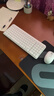 罗技（Logitech）MK251无线蓝牙键盘鼠标套装 办公商务笔记本电脑 数字键盘99键白色键鼠套装（K251键盘+M196鼠标） 实拍图