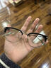 目师傅私藏货日本手作眼镜架超大脸眼镜框约翰德普同款潮男女进口板材光学眼镜 黑色 49（中等或偏大脸型） 实拍图
