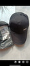 【热巴同款】加大棒球帽帽子男女大头围显脸小春夏字母百搭棒球帽 侧标-黑色 实拍图