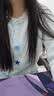 她池钉珠针织衫2026秋装新款女装甜美风设计感圆领上衣多面料随机发货 实拍图