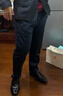 罗蒙（ROMON）男士商务西裤2026直筒宽松男裤西装裤春夏季薄款休闲长裤子通勤裤 藏青色 春季 常规 42 腰围三尺二 实拍图