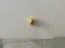 喜上眉梢喜饰黄金古法金珠999足金散珠硬金光面磨砂转运珠路路通圣诞礼物 4mm重工古法珠约两颗 0.5 实拍图