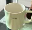 拜杰陶瓷竖纹马克马克杯陶瓷杯咖啡杯早餐杯牛奶大容量杯子400ml 实拍图