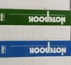 广博(GuangBo)A5办公记事本笔记本子日记本软抄本 60张10本装颜色随机GBR0791 实拍图